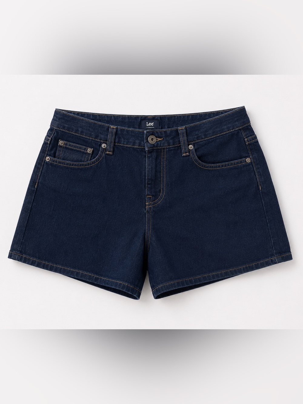 Lee Women's Navy Denim Shorts